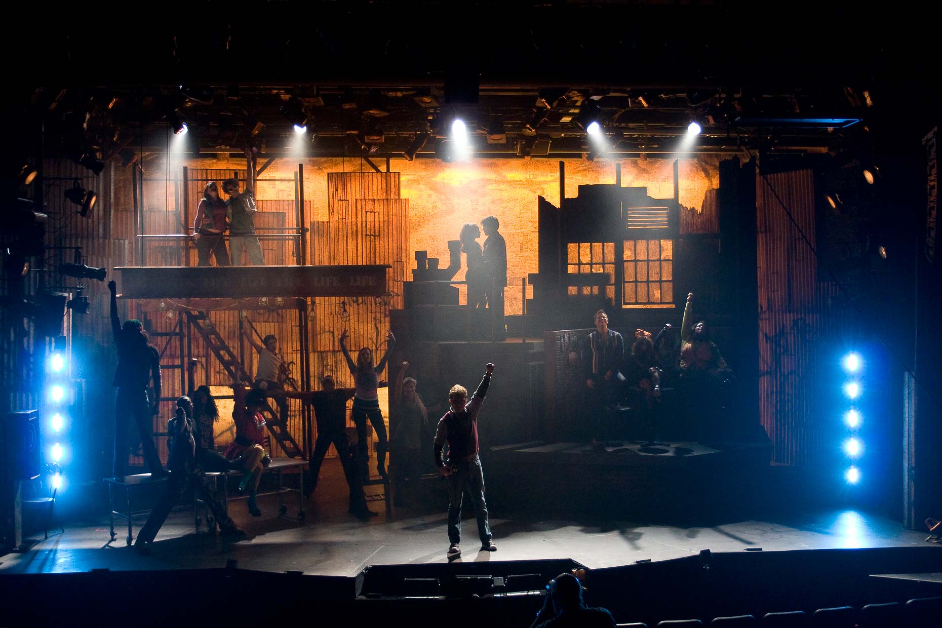 RENT Musical Design Set Design Scenic Design #SetDesign #ScenicDesign