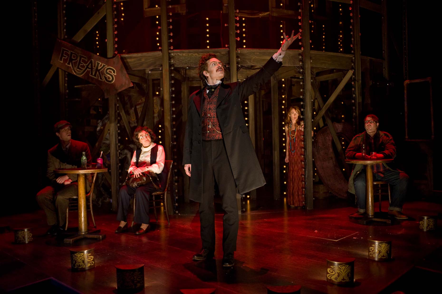 Assassins Musical Design Set Design Scenic Design #SetDesign #ScenicDesign 