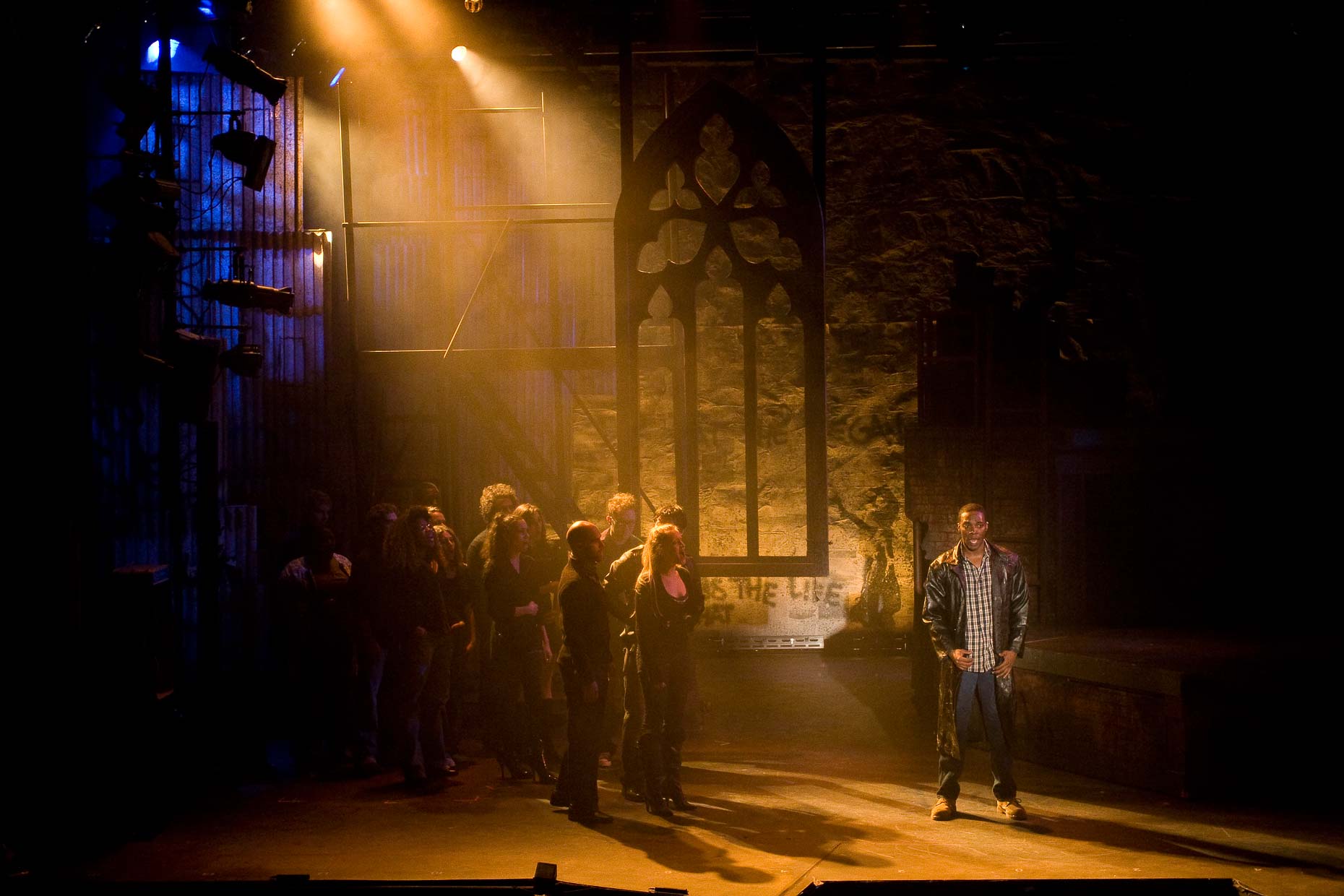 RENT Musical Design Set Design Scenic Design #SetDesign #ScenicDesign 