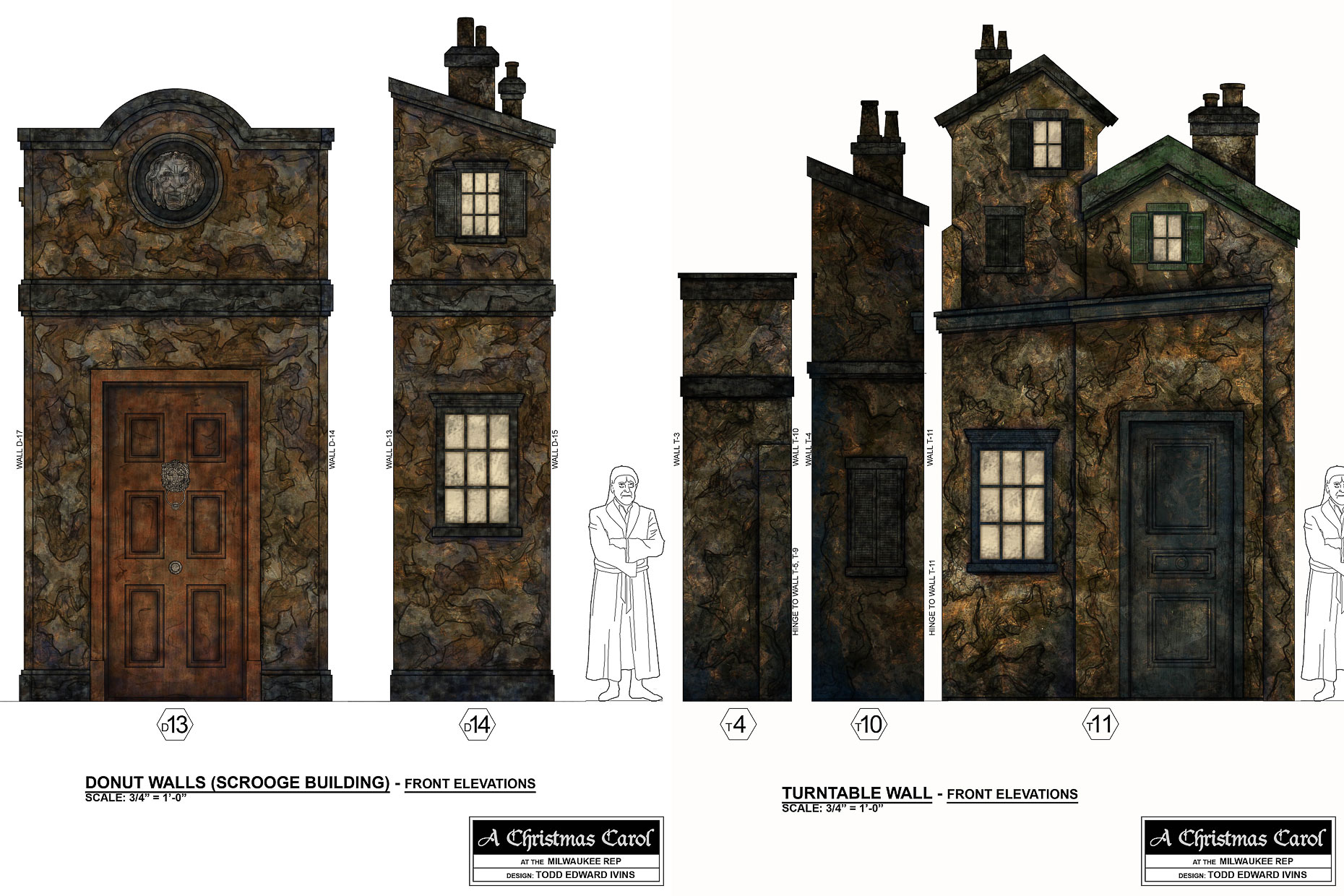 A Christmas Carol Paint Elevation